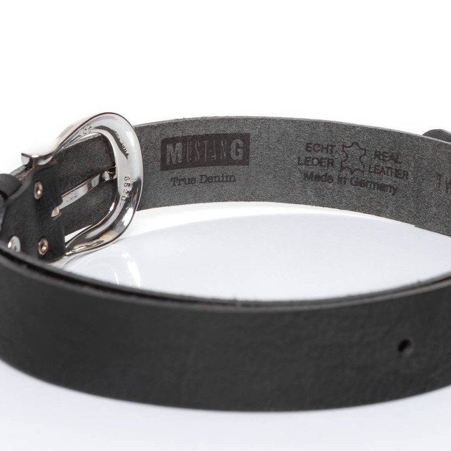 MUSTANG PASEK SKÓRZANY SOPO-MUS122 790 35 mm Ledergürtel (RO2337B)