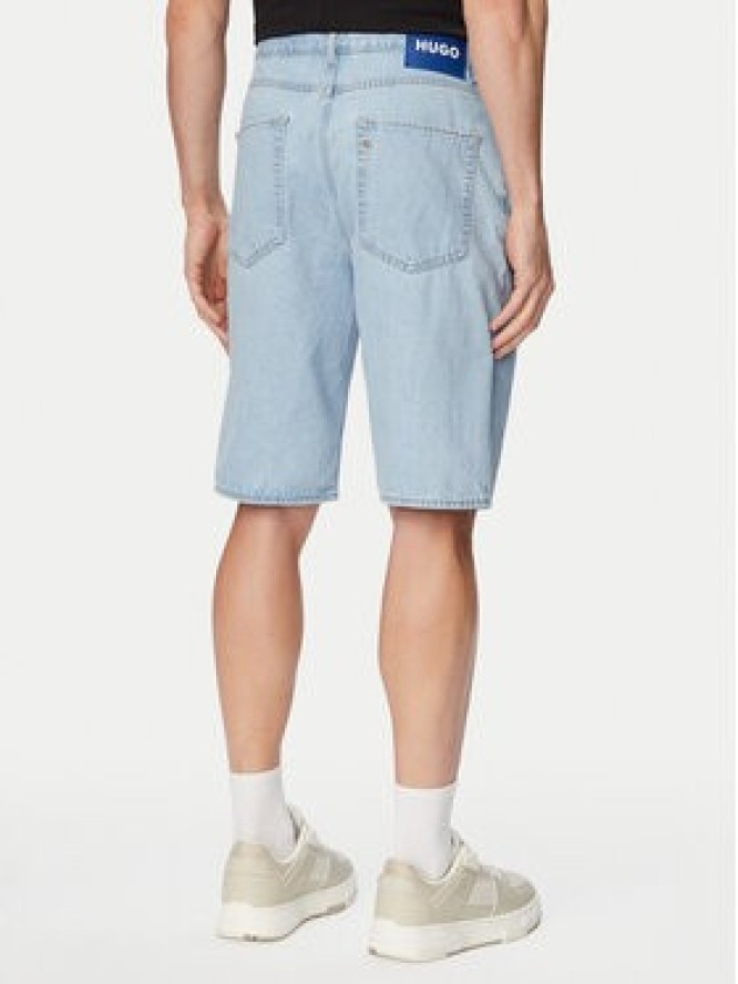 HUGO Szorty jeansowe Skate Shorts 50555994 Niebieski Straight Fit