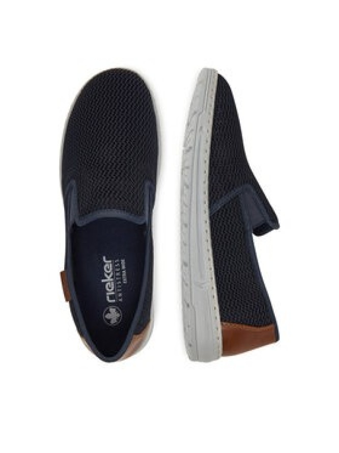 Rieker Półbuty 08676-14 Granatowy