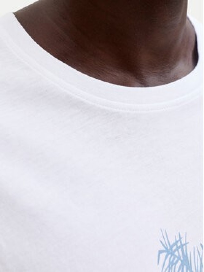Jack & Jones T-Shirt Gradient Print 12288094 Biały Regular Fit