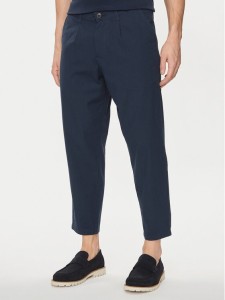 Jack & Jones Spodnie materiałowe Bill 12248993 Granatowy Regular Fit