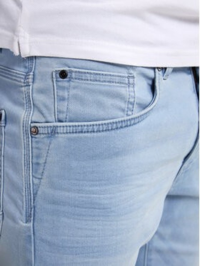 Petrol Industries Szorty jeansowe M-ROS-SHO001 Niebieski Slim Fit