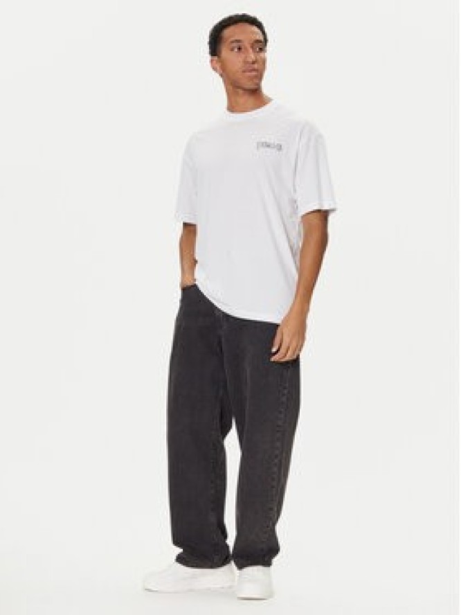 HUGO T-Shirt Nyrotee 50549769 Biały Loose Fit