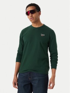 Reebok Longsleeve Feliks RK25738CCM Zielony ciemny Regular Fit