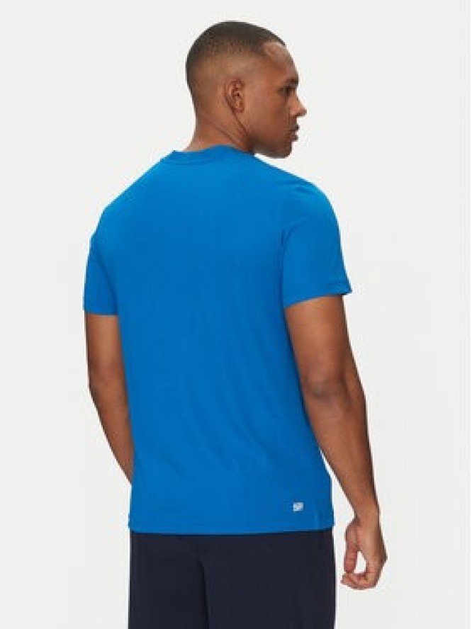 Lacoste T-Shirt TH8986 Niebieski Regular Fit