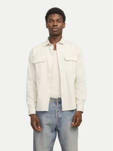 Jack & Jones Koszula jeansowa Travis 12269262 Beżowy Comfort Fit