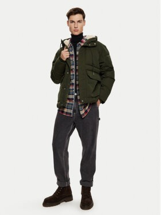 Jack & Jones Kurtka zimowa Carl 12256901 Zielony Straight Fit