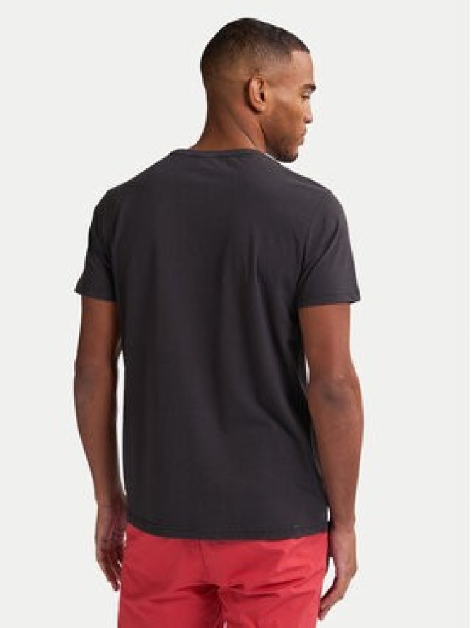 Petrol Industries T-Shirt M-1050-TSR604 Czarny Regular Fit