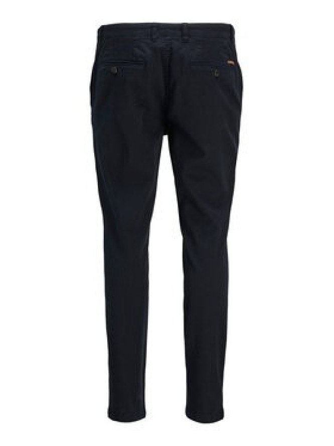 Jack & Jones Chinosy Marco Arthur 12260904 Granatowy Slim Fit