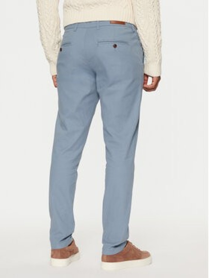Jack & Jones Chinosy Marco 12206198 Niebieski Slim Fit