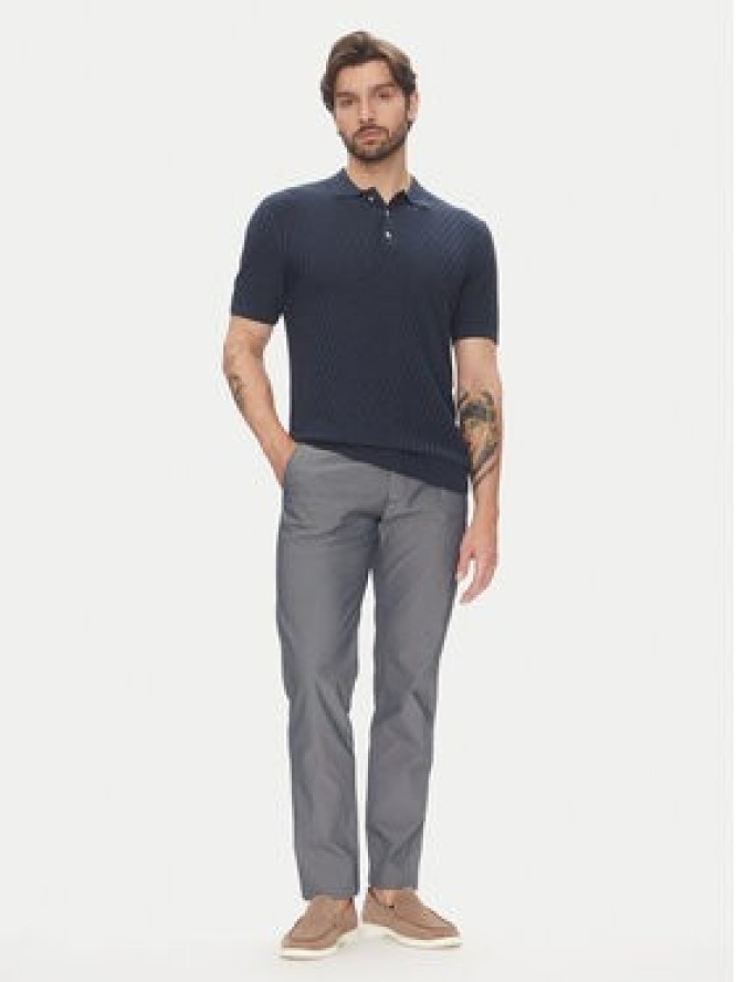 Pierre Cardin Chinosy C3 33730.1060 Szary Slim Fit