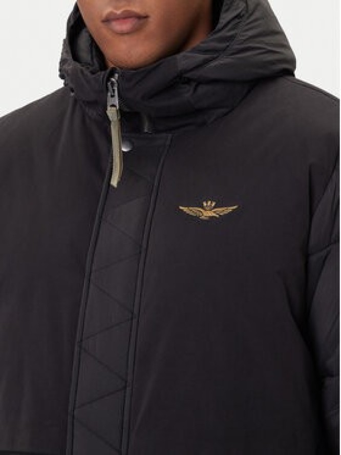 Aeronautica Militare Kurtka zimowa 252AB3015UCT04211 Czarny Regular Fit