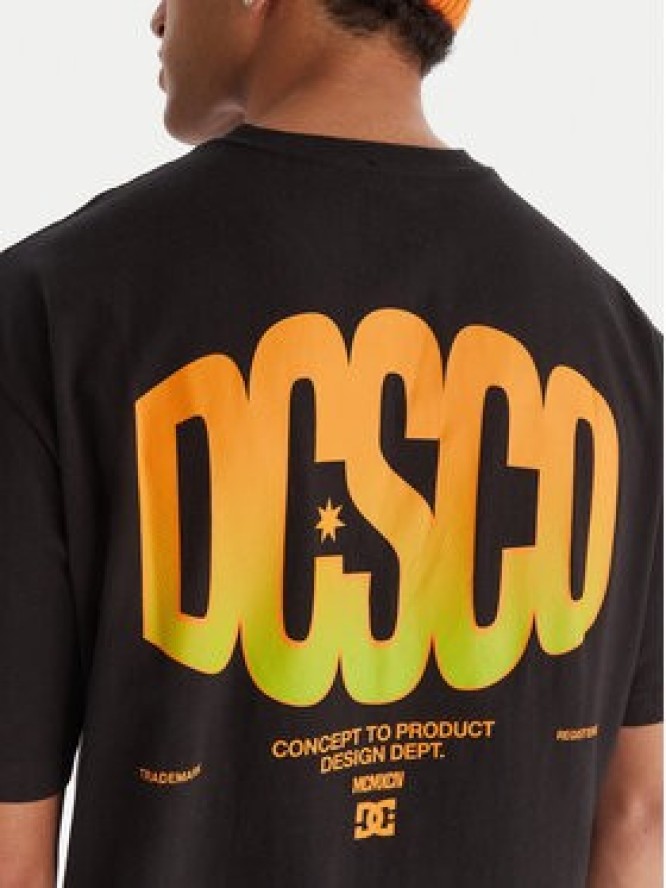 DC Shoes T-Shirt EDYZT04372 KVJ0 Czarny Relaxed Fit