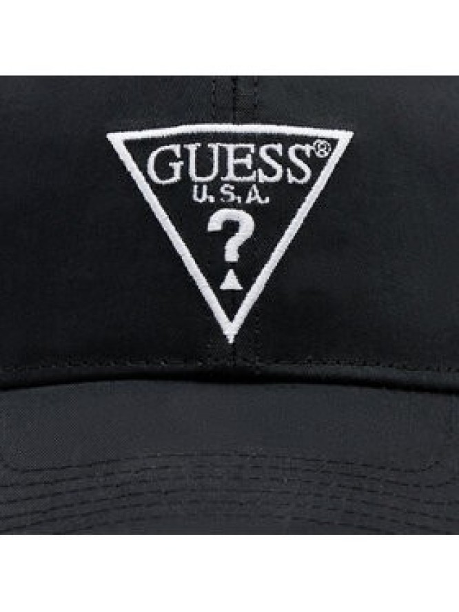 Guess Czapka z daszkiem Z4YZ00 WFKN0 Czarny