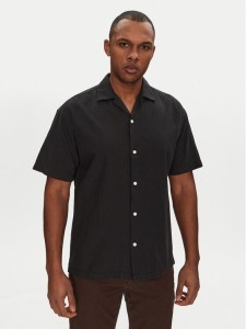 Jack & Jones Koszula Breeze Resort 12268967 Czarny Relaxed Fit