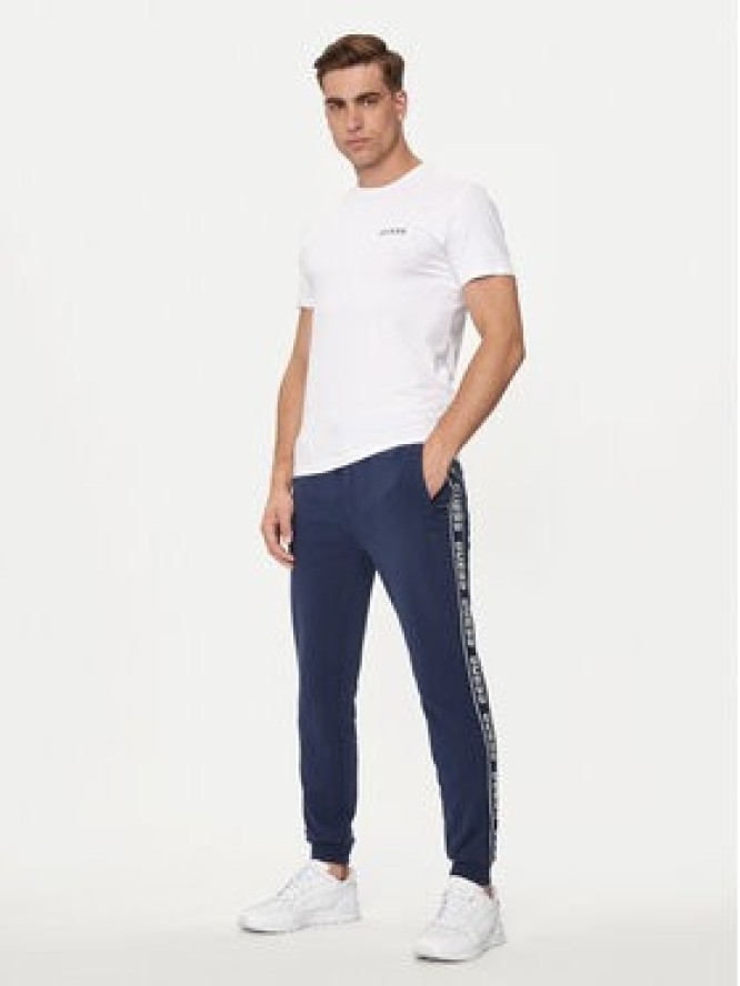 Guess Spodnie dresowe Z2YB19 K6ZS1 Granatowy Regular Fit