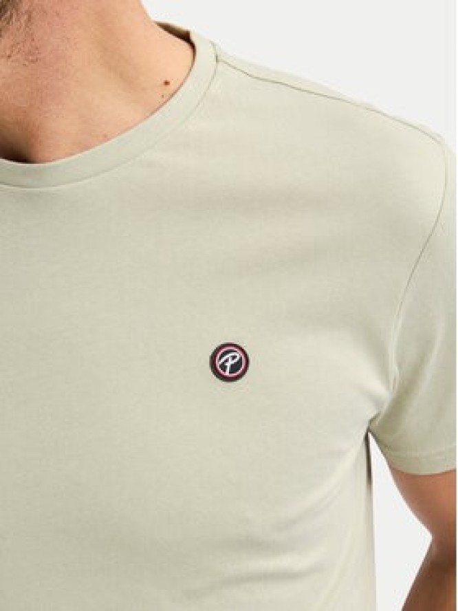 Petrol Industries T-Shirt M-ROS-TSR002 Zielony Regular Fit