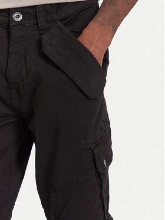 Alpha Industries Spodnie materiałowe Combat 126215 Czarny Slim Fit