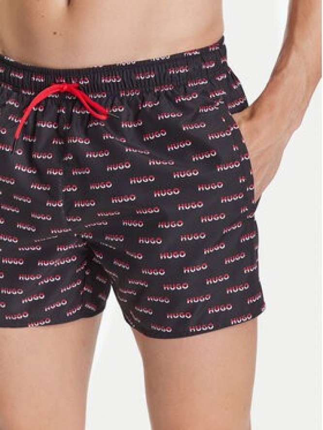 HUGO Szorty kąpielowe Dody 50545401 Czarny Regular Fit