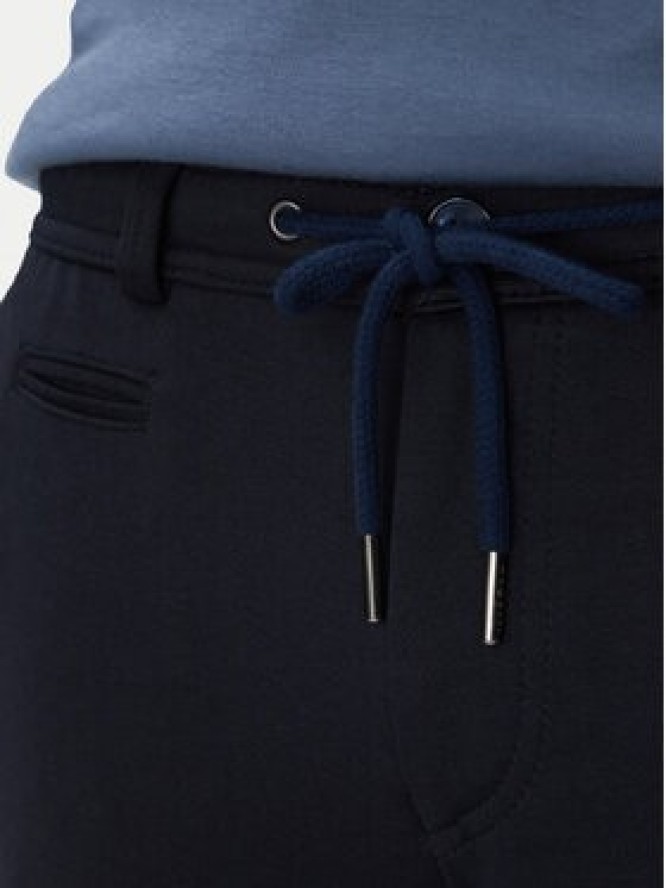 Bugatti Spodnie materiałowe 4036 36827 Granatowy Slim Fit