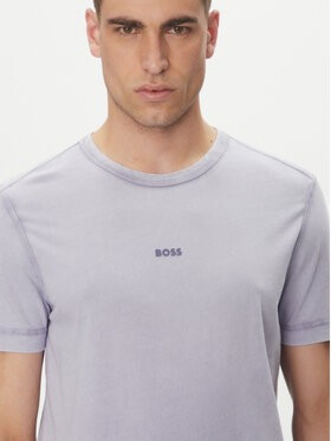 BOSS T-Shirt Tokks 50502173 Fioletowy Regular Fit