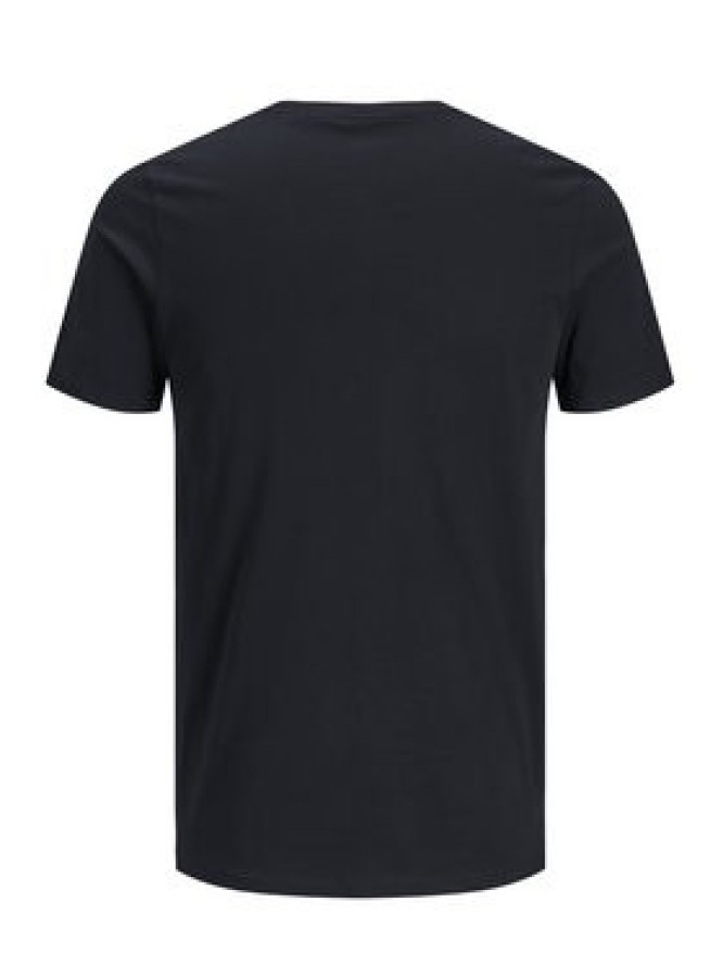 Jack & Jones T-Shirt Corp Logo 12151955 Czarny Slim Fit