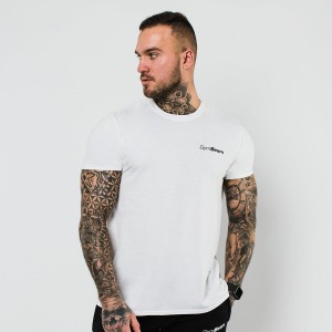 Koszulka męska fitness z krótkim rękawem Basic