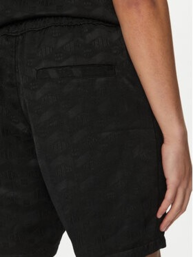 HUGO Szorty sportowe Ravis252 50534654 Czarny Relaxed Fit