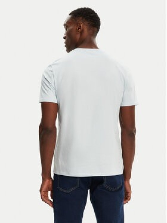 Guess Jeans T-Shirt M4YI55 K8HM0 Błękitny Regular Fit