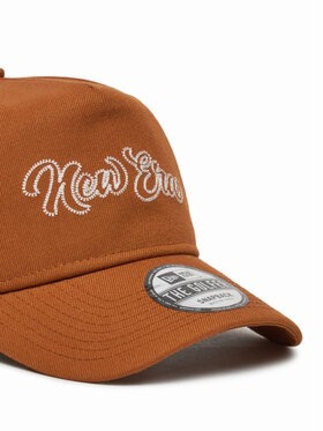 New Era Czapka z daszkiem Chain Stitch Golfer 60580852 Brązowy