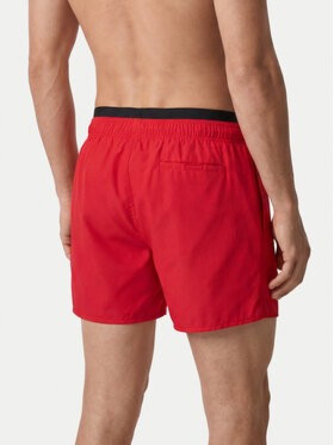 HUGO Szorty kąpielowe Galaxy 50561128 Czerwony Regular Fit
