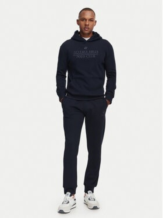 Beverly Hills Polo Club Spodnie dresowe M6340B Granatowy Regular Fit
