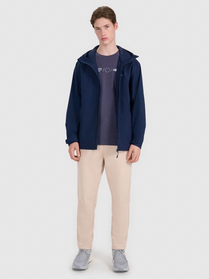 4F Kurtka przejściowa membrana 5000 męska - granatowa L