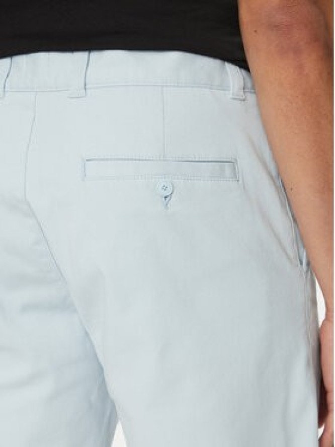 HUGO Szorty materiałowe Dante242 50510605 Niebieski Regular Fit