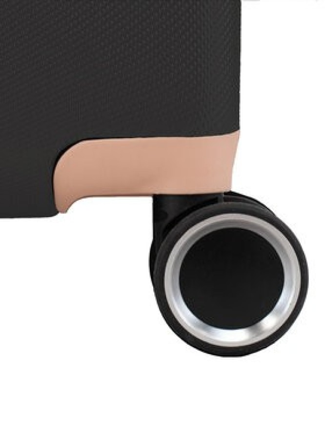 Semi Line Walizka średnia T5671-3 Czarny