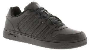 Sneakersy sportowe męskie K-Swiss Court Palisades czarne skórzane (06931-001-M)