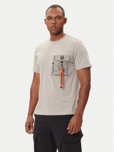 Parajumpers T-Shirt Mojave 25WMPMTSRE07 Beżowy Regular Fit