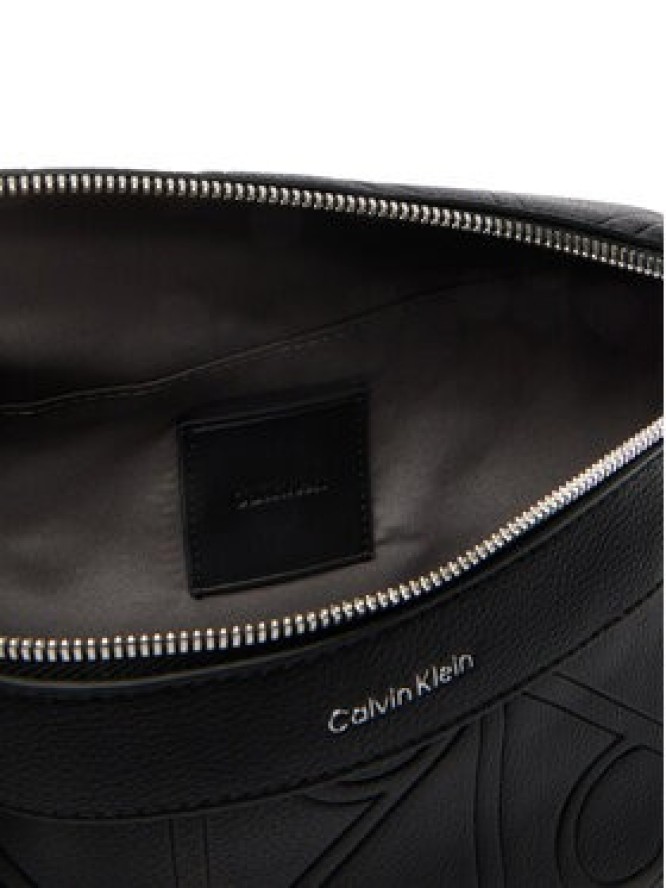 Calvin Klein Nerka Emblem Aop Emboss Waistbag LV04D3332G Czarny