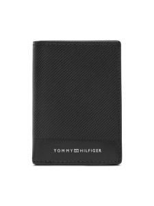 Tommy Hilfiger Portfel Th Foundation Bifold AM0AM13511 Czarny