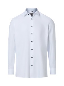 Finshley & Harding Koszula męska Mężczyźni Modern Fit Bawełna (100%) biały jednolity, 38