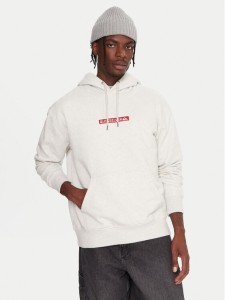 Quiksilver Bluza Dna EQYFT05121 Szary Oversize