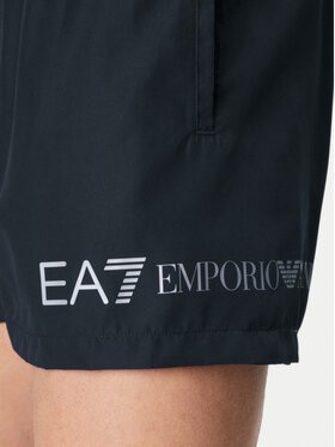 EA7 Emporio Armani Szorty kąpielowe 7M002000 AF13049 MC026 Czarny Regular Fit