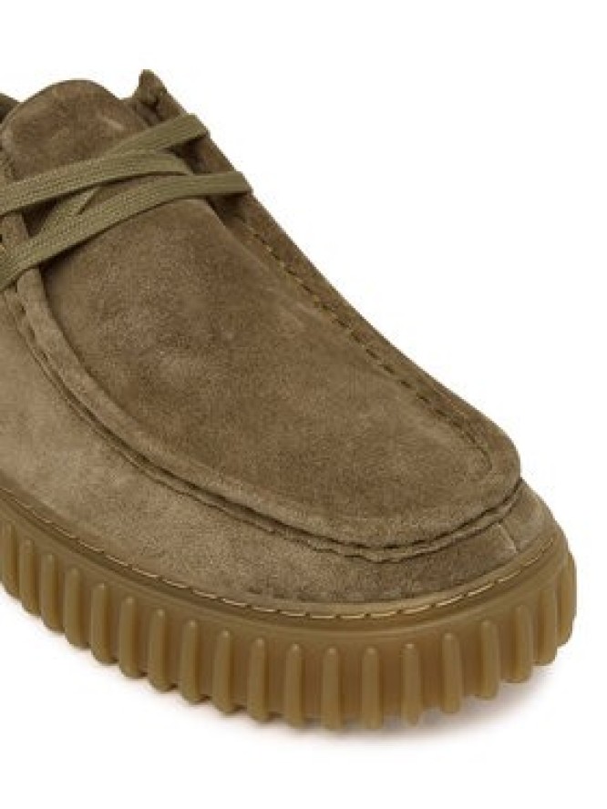 Clarks Półbuty Torhill Lo 26187378 Zielony