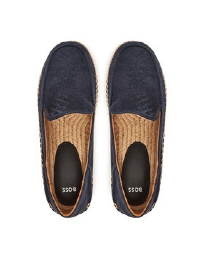 BOSS Espadryle Madeira Slon 50541781 Granatowy