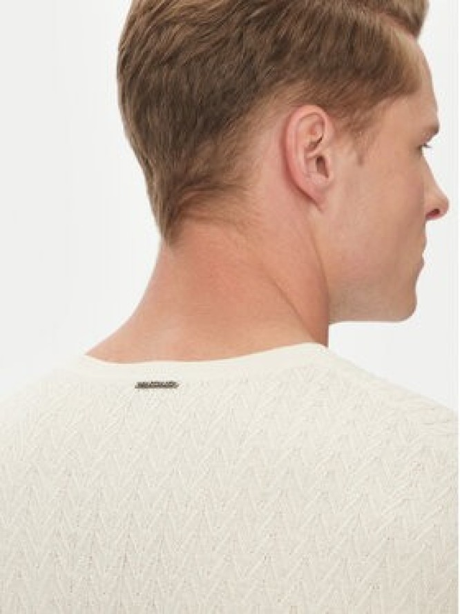 Marciano Guess Sweter 5GHR16 5861Z Écru Regular Fit