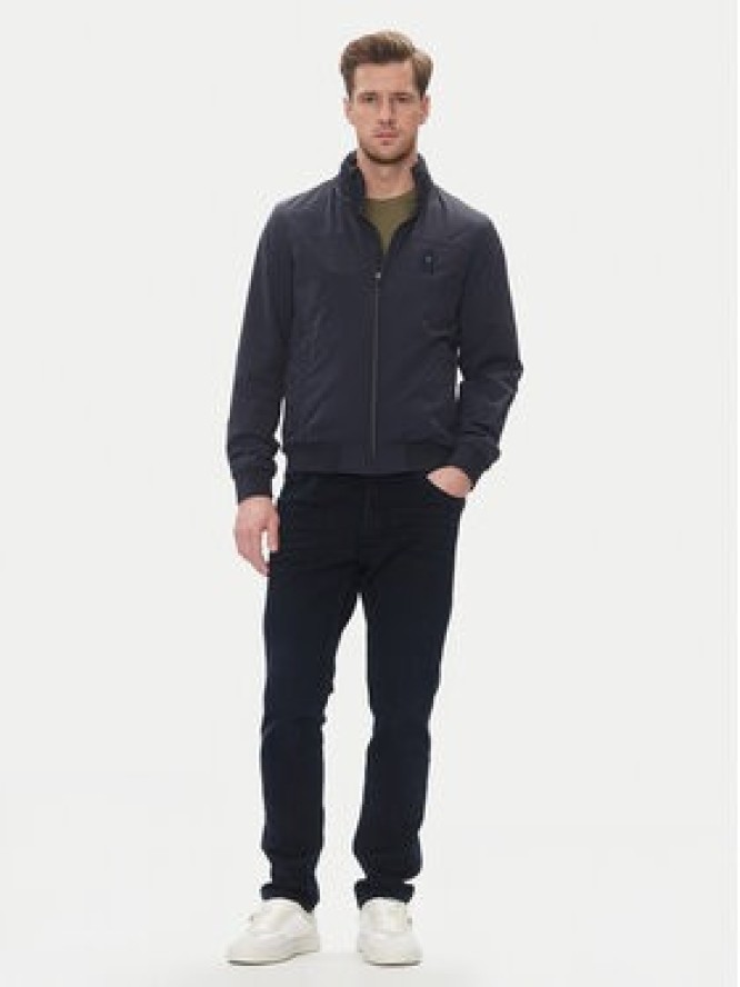 Aeronautica Militare Kurtka bomber 251AB2210CT3264 Granatowy Regular Fit