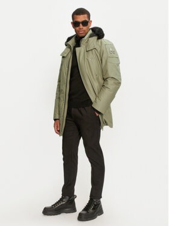 Moose Knuckles Kurtka puchowa M32MP261SX Beżowy Regular Fit