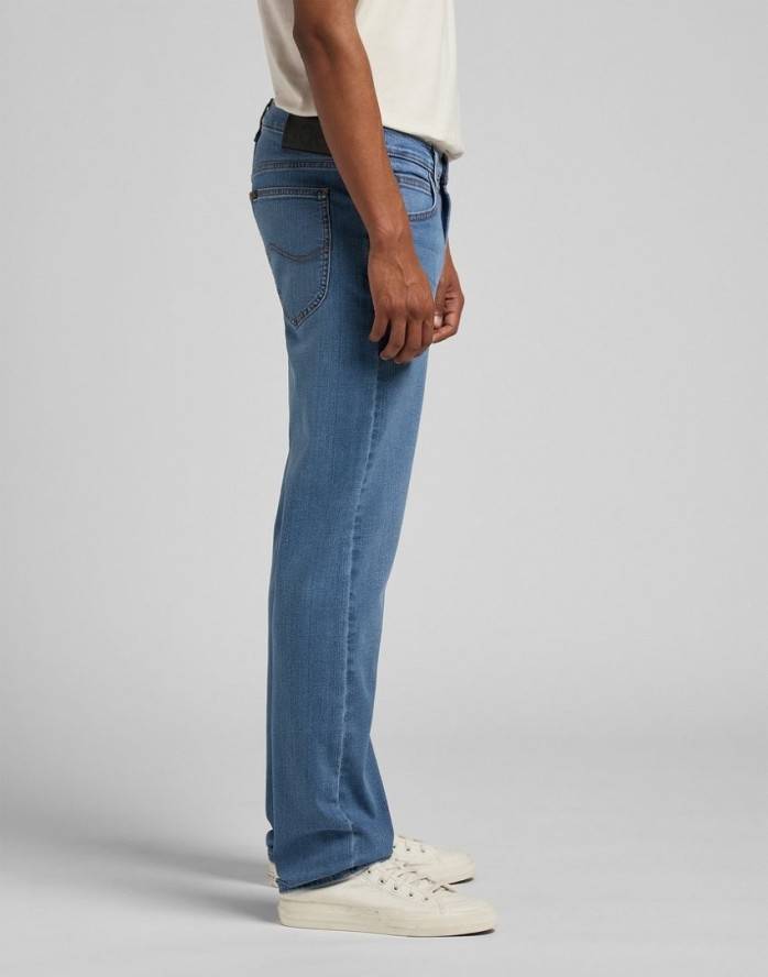 LEE DAREN ZIP FLY MĘSKIE SPODNIE JEANSOWE LIGHT WORN L707SQBH 112319362