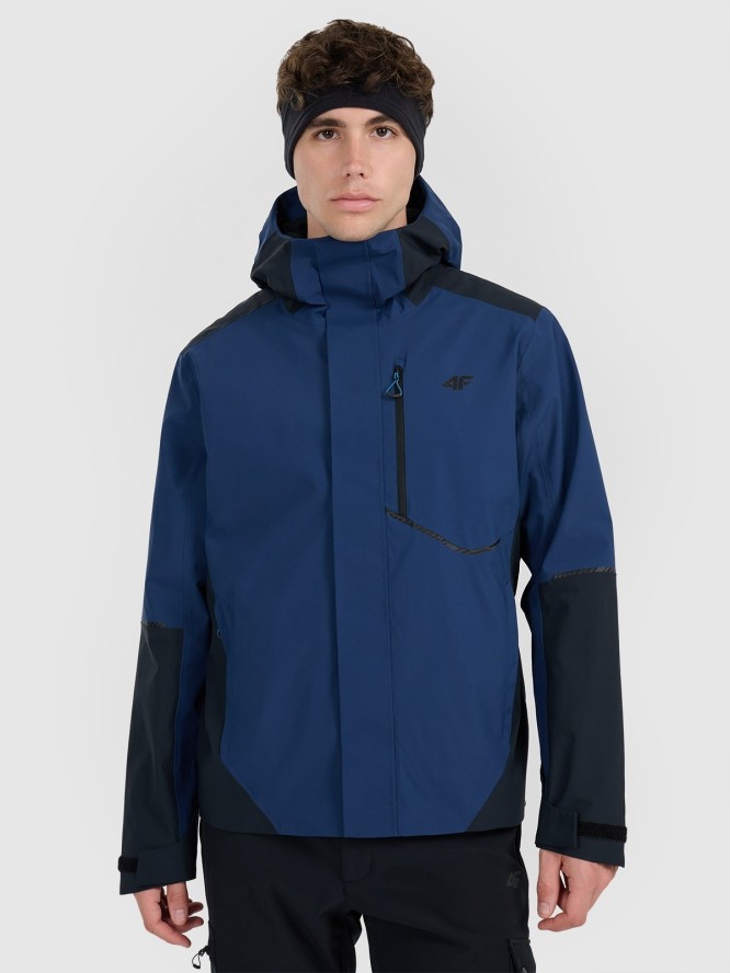 4F Kurtka trekkingowa membrana 10000 męska - granatowa XL
