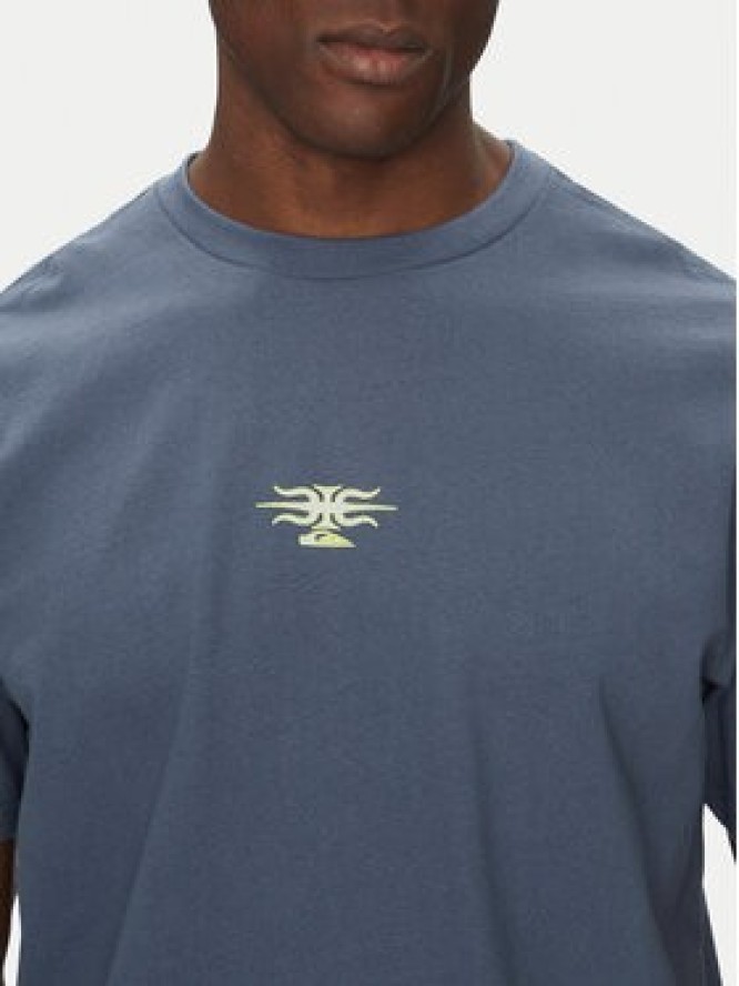 Quiksilver T-Shirt EQYZT08017 Granatowy Relaxed Fit